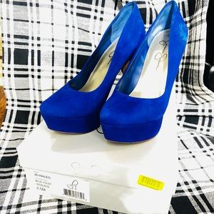 Jessica Simpson Waleo pump-blue violet